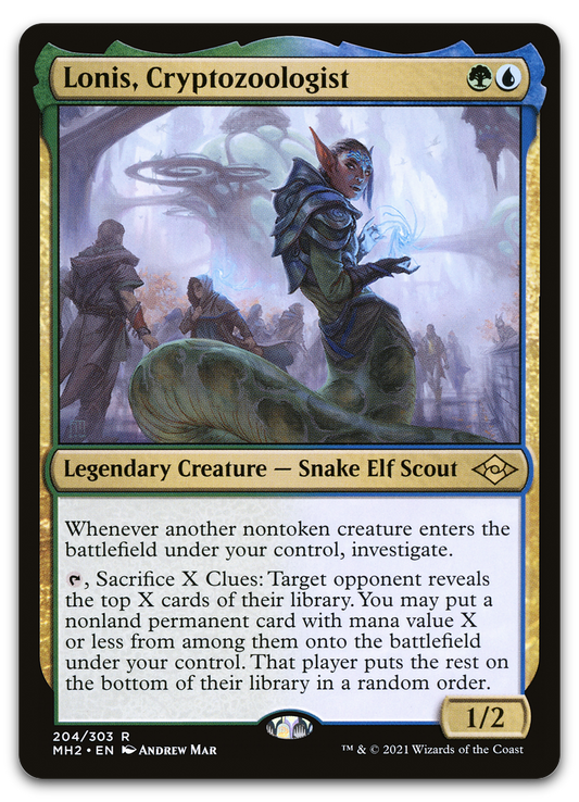 Lonis, Cryptozoologist (Modern Horizons 2)