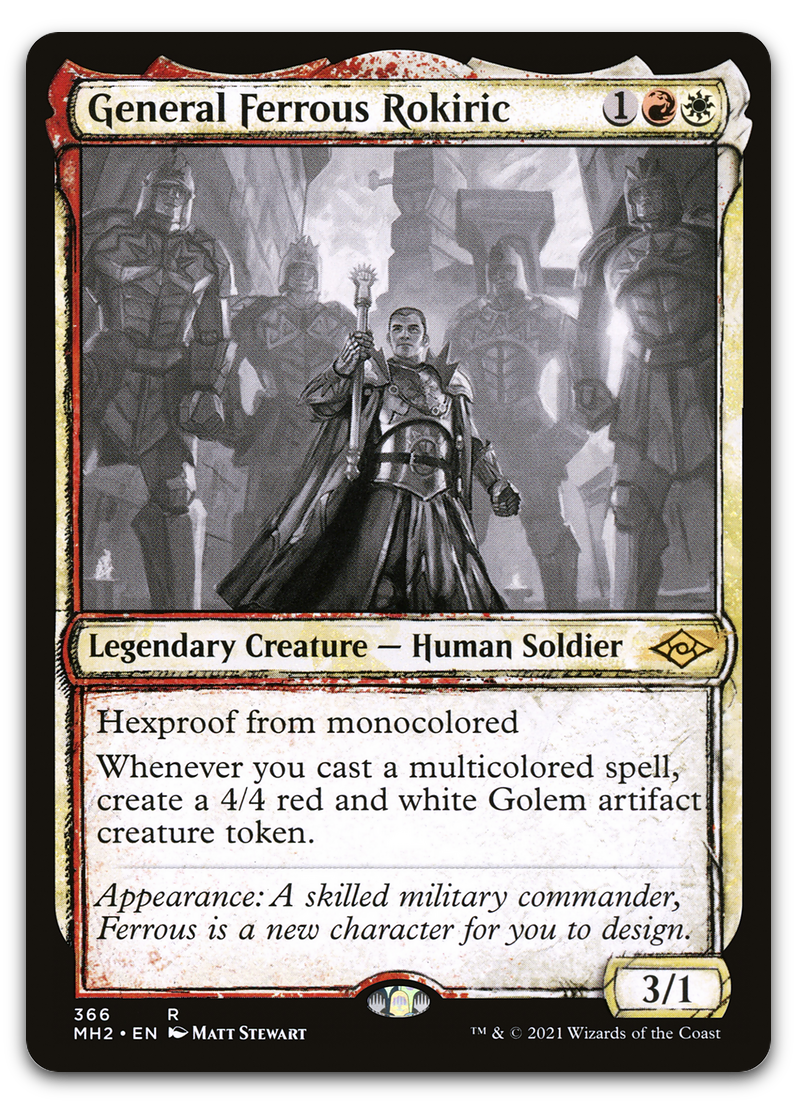 General Ferrous Rokiric (Showcase) (Modern Horizons 2)