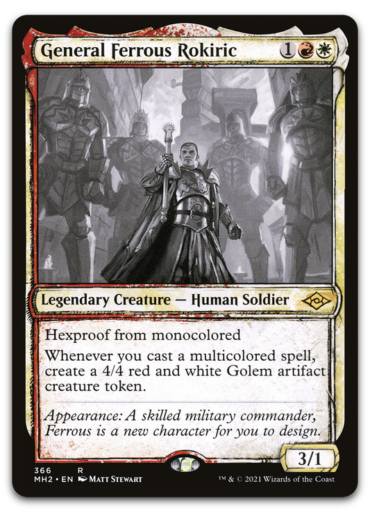 General Ferrous Rokiric (Showcase) (Modern Horizons 2)