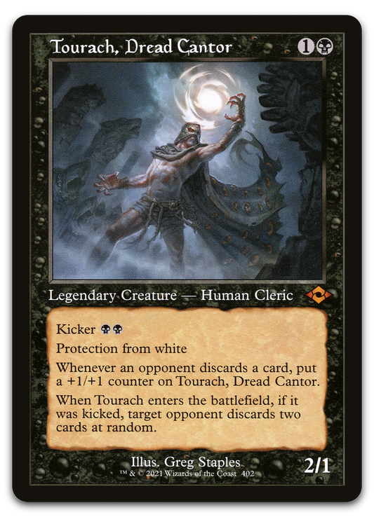 Tourach, Dread Cantor (Retro Frame) (Modern Horizons 2)