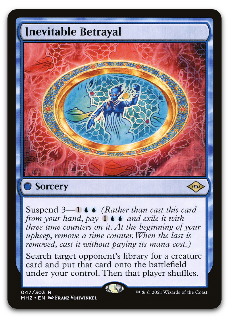 Inevitable Betrayal (Modern Horizons 2)