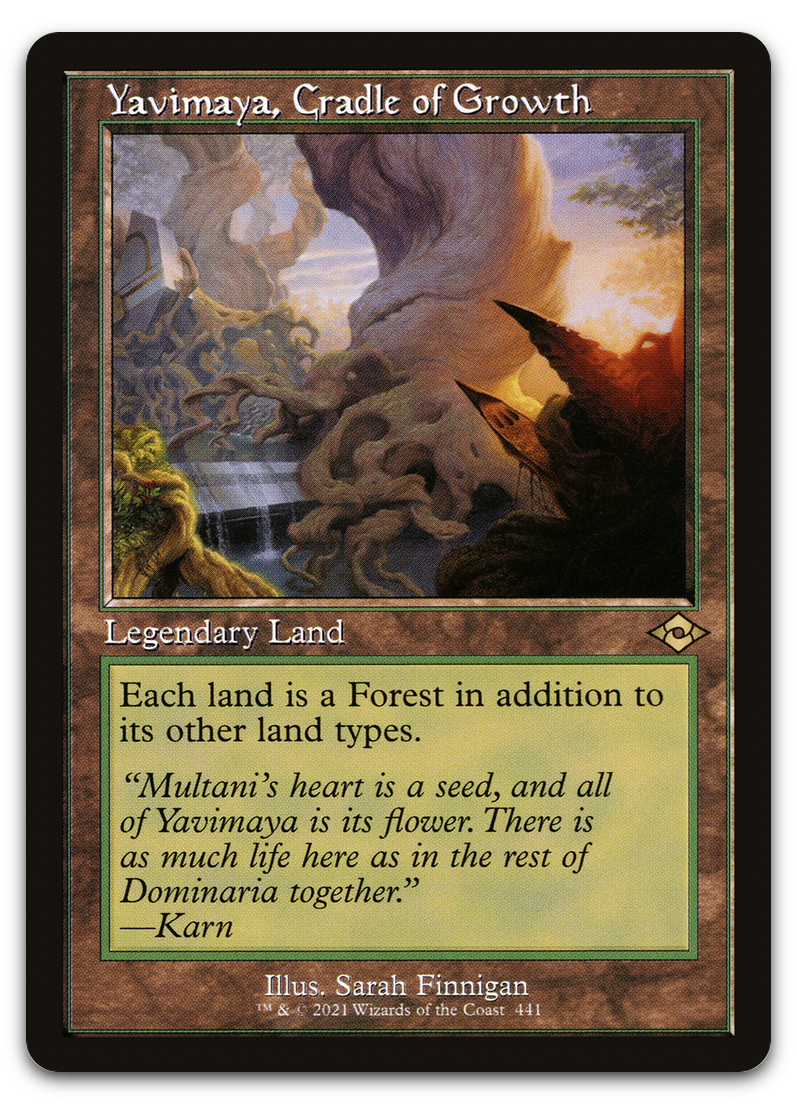 Yavimaya, Cradle of Growth (Retro Frame) (Modern Horizons 2)