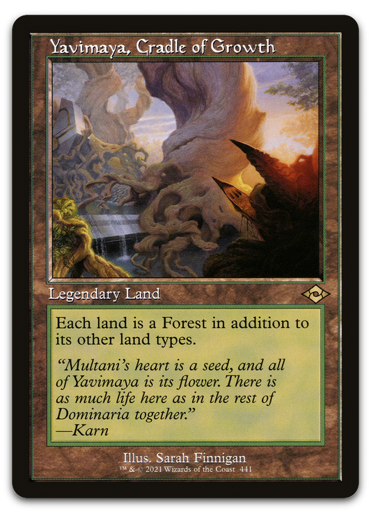 Yavimaya, Cradle of Growth (Retro Frame) (Modern Horizons 2)