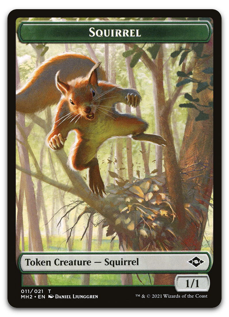 Squirrel Token (Modern Horizons 2)
