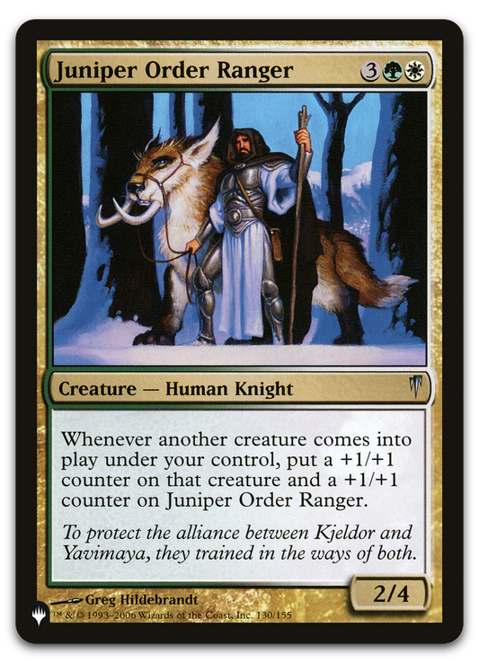 Juniper Order Ranger (The List Reprints)