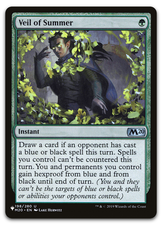 Veil of Summer (The List Reprints)