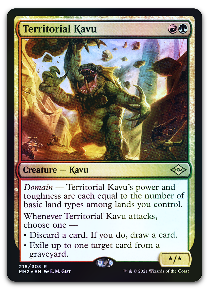 Territorial Kavu (Prerelease Cards)