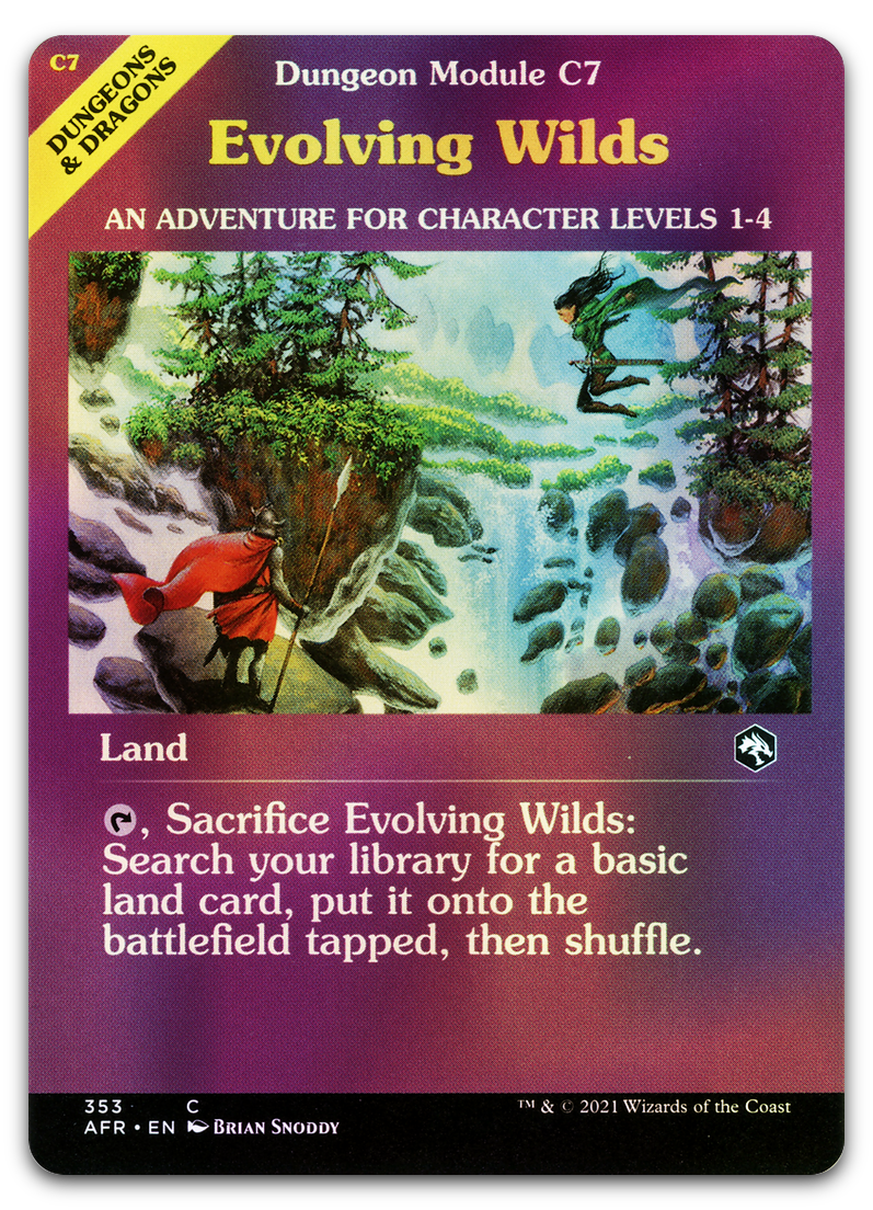 Evolving Wilds (Dungeon Module) (Adventures in the Forgotten Realms)