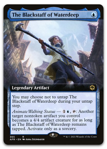 The Blackstaff of Waterdeep (Extended Art) (Adventures in the Forgotten Realms)
