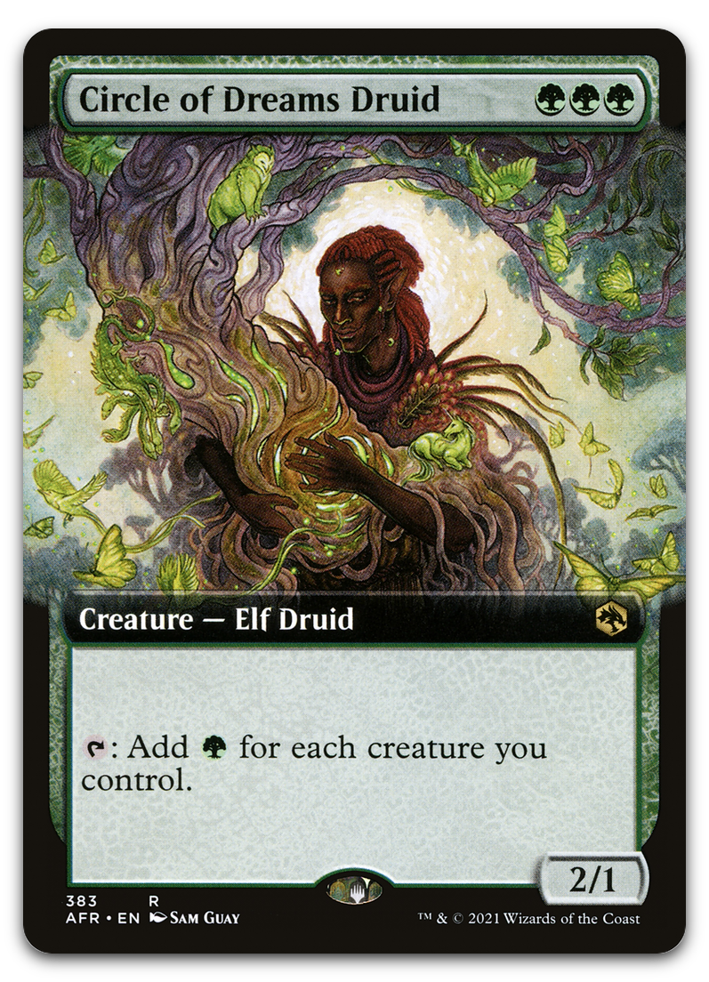 Circle of Dreams Druid (Extended Art) (Adventures in the Forgotten Realms)