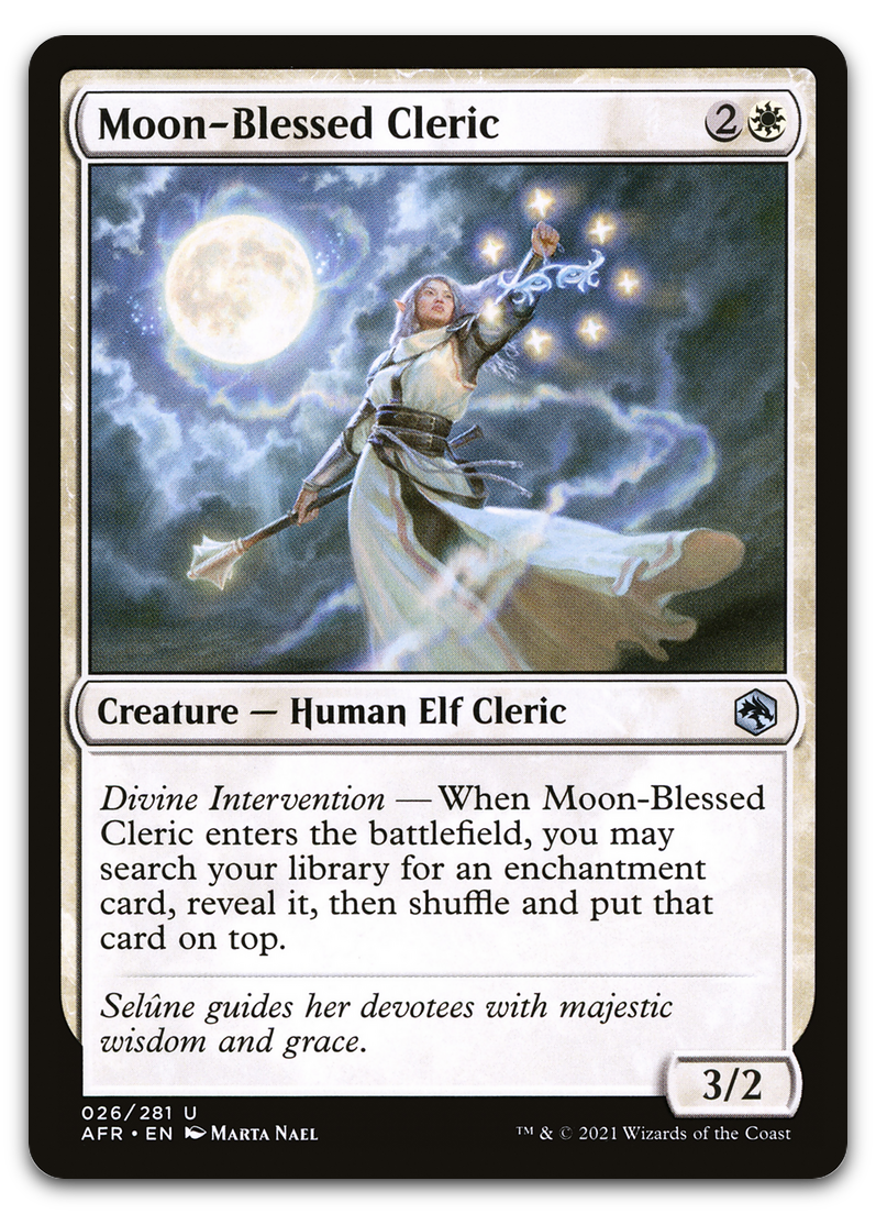 Moon-Blessed Cleric (Adventures in the Forgotten Realms)