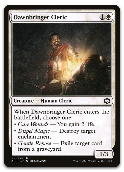 Dawnbringer Cleric (Adventures in the Forgotten Realms)