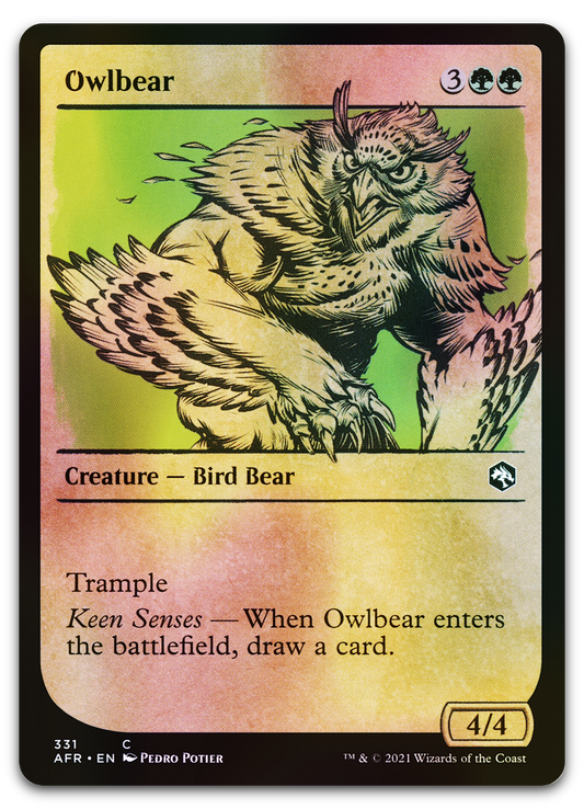 Owlbear (Showcase) (Adventures in the Forgotten Realms)