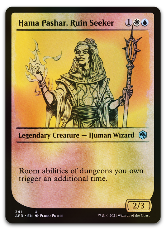 Hama Pashar, Ruin Seeker (Showcase) (Adventures in the Forgotten Realms)