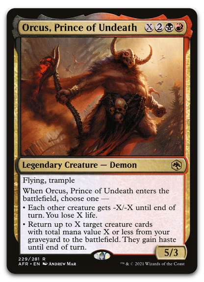 Orcus, Prince of Undeath (Adventures in the Forgotten Realms)