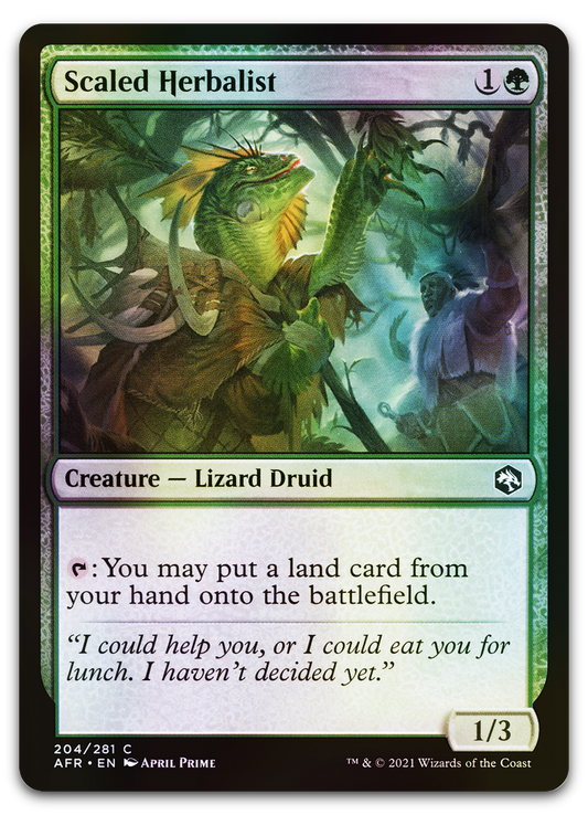 Scaled Herbalist (Adventures in the Forgotten Realms)