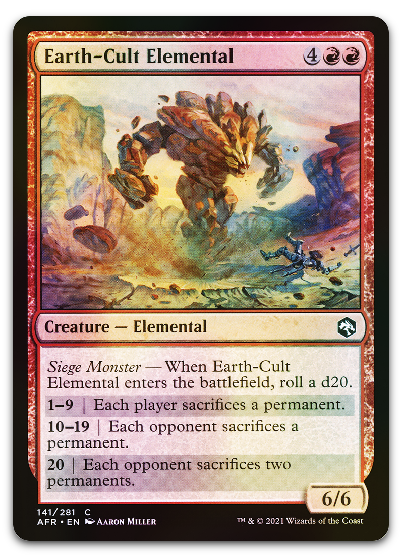 Earth-Cult Elemental (Adventures in the Forgotten Realms)