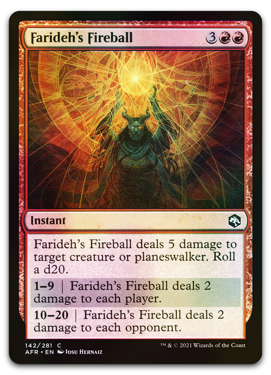Farideh's Fireball (Adventures in the Forgotten Realms)