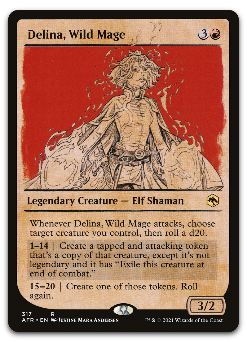 Delina, Wild Mage (Showcase) (Adventures in the Forgotten Realms)