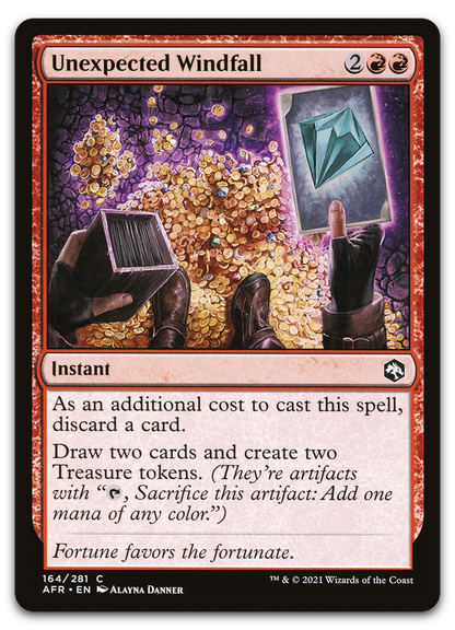 Unexpected Windfall (Adventures in the Forgotten Realms)