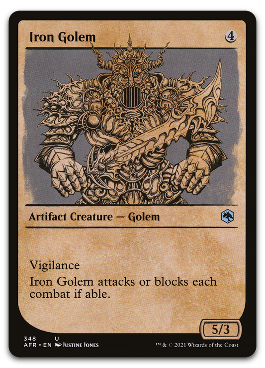 Iron Golem (Showcase) (Adventures in the Forgotten Realms)