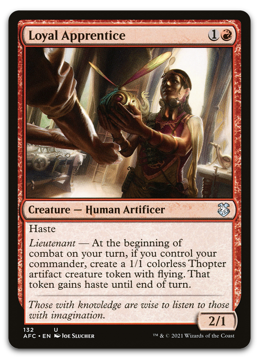 Loyal Apprentice (Commander: Adventures in the Forgotten Realms)