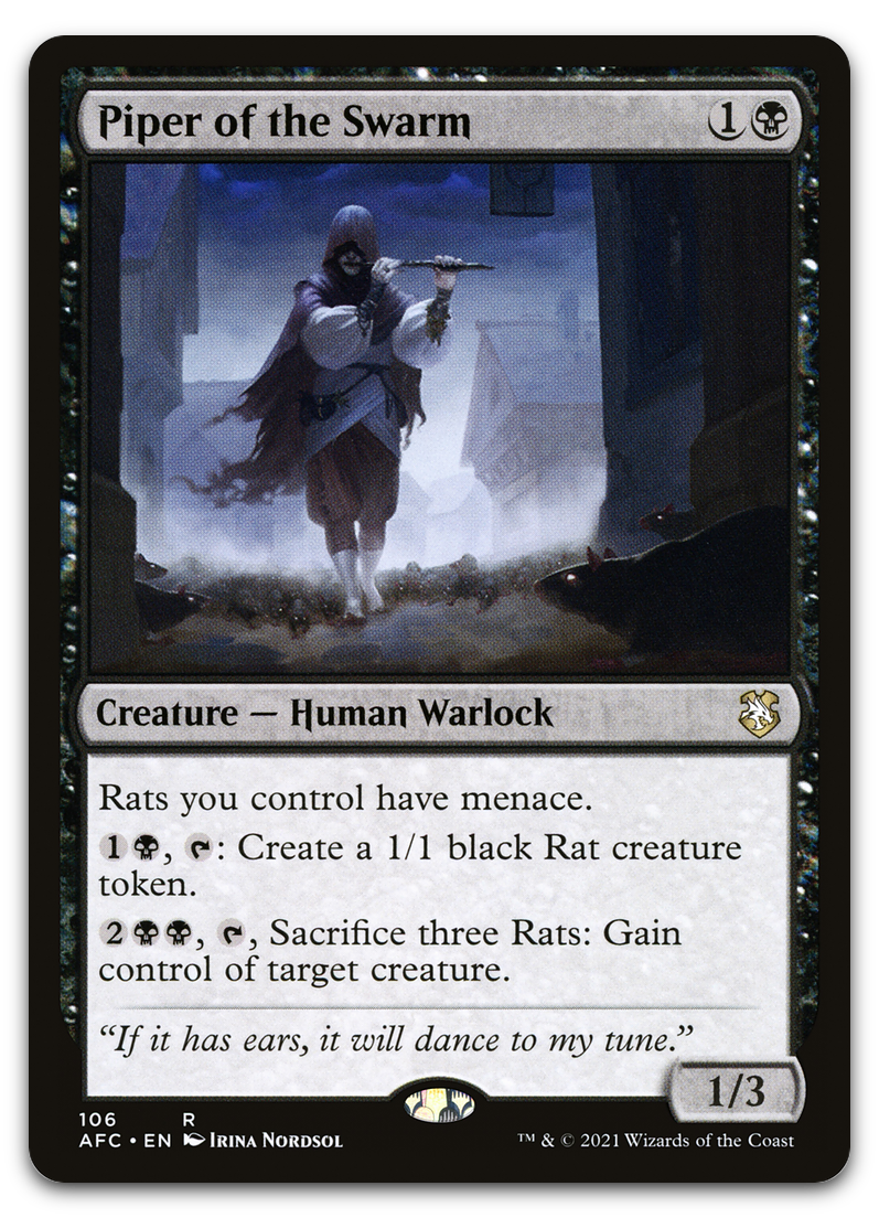 Piper of the Swarm (Commander: Adventures in the Forgotten Realms)