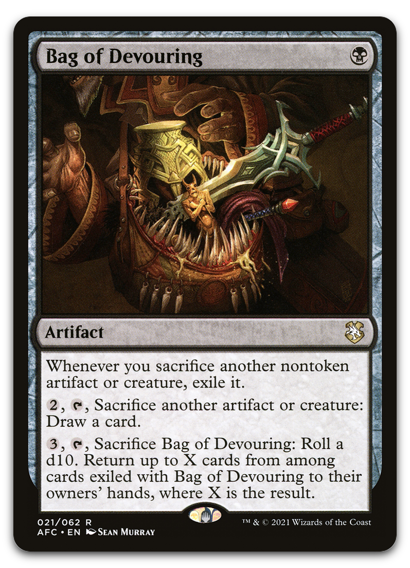 Bag of Devouring (Commander: Adventures in the Forgotten Realms)