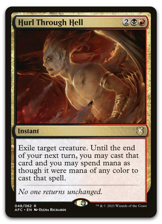 Hurl Through Hell (Commander: Adventures in the Forgotten Realms)