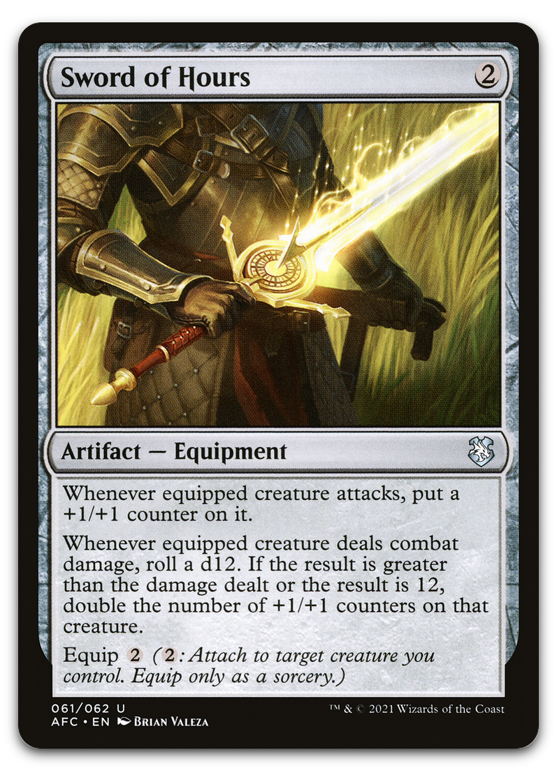 Sword of Hours (Commander: Adventures in the Forgotten Realms)