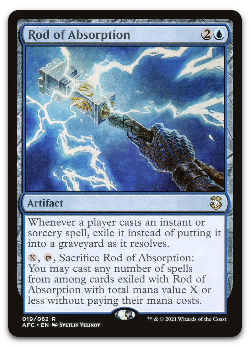 Rod of Absorption (Commander: Adventures in the Forgotten Realms)