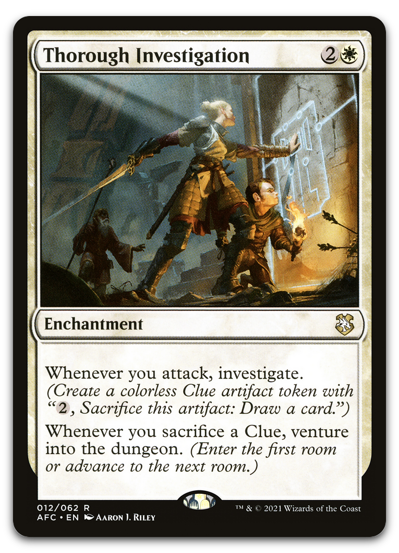 Thorough Investigation (Commander: Adventures in the Forgotten Realms)