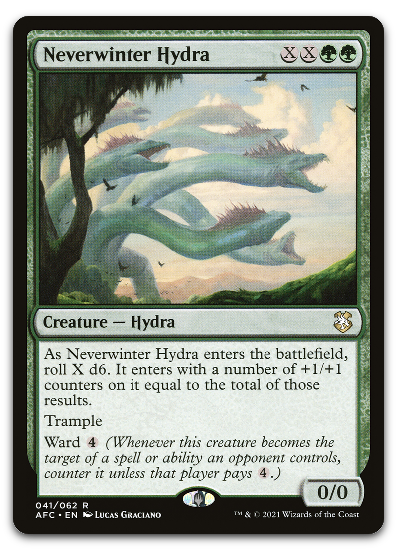 Neverwinter Hydra (Commander: Adventures in the Forgotten Realms)