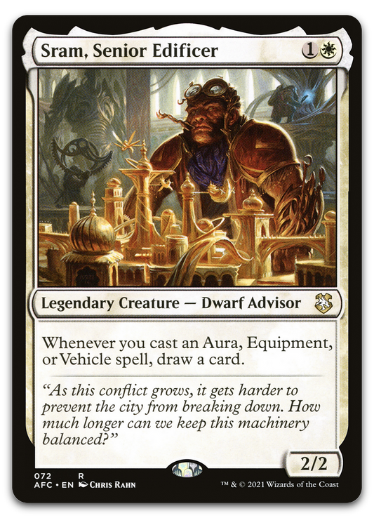 Sram, Senior Edificer (Commander: Adventures in the Forgotten Realms)