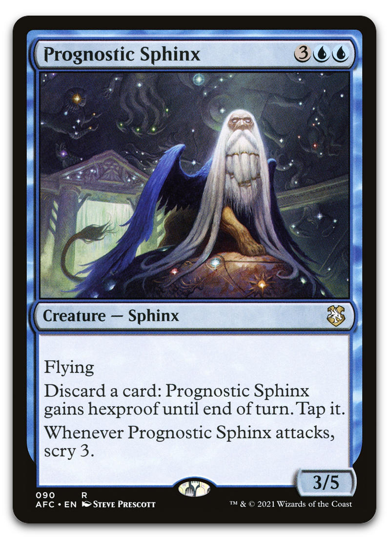Prognostic Sphinx (Commander: Adventures in the Forgotten Realms)