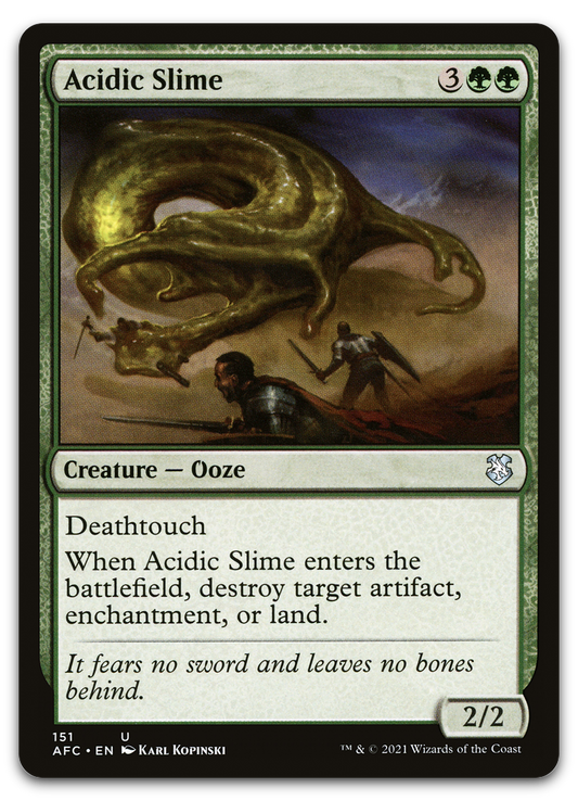 Acidic Slime (Commander: Adventures in the Forgotten Realms)