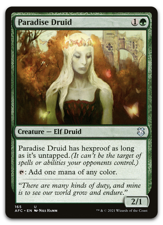 Paradise Druid (Commander: Adventures in the Forgotten Realms)