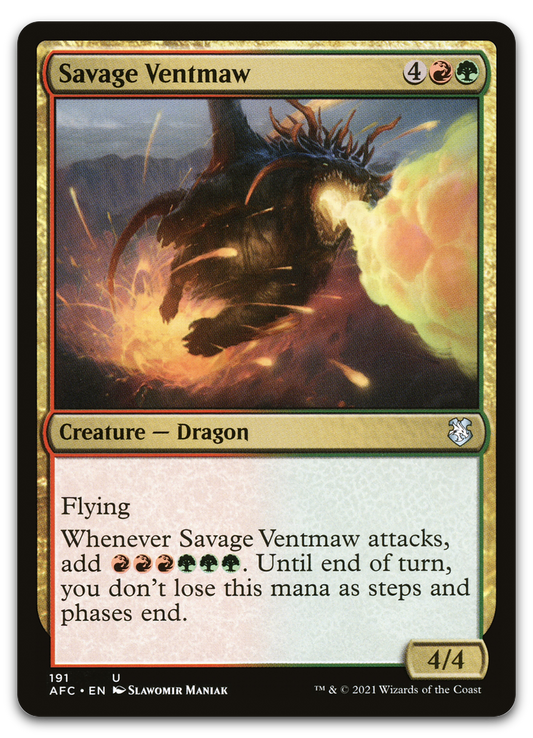 Savage Ventmaw (Commander: Adventures in the Forgotten Realms)