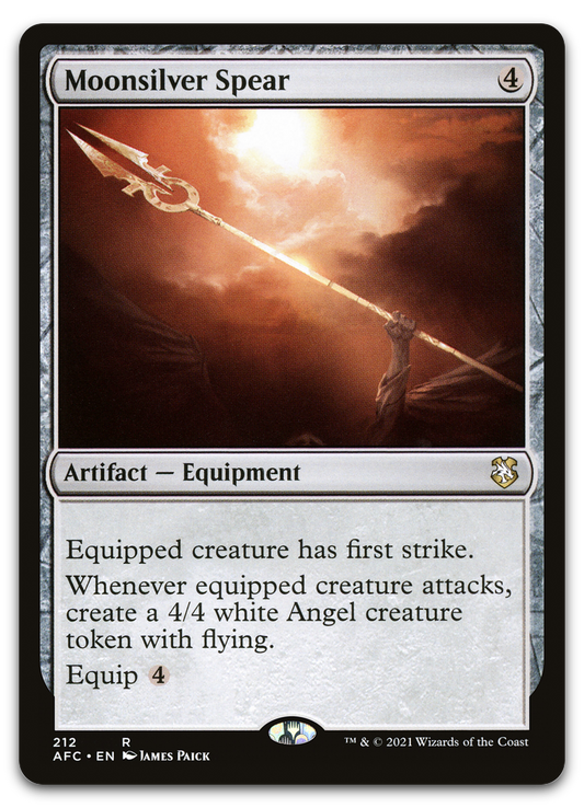 Moonsilver Spear (Commander: Adventures in the Forgotten Realms)