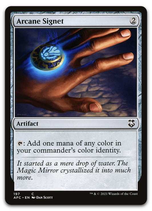 Arcane Signet (Commander: Adventures in the Forgotten Realms)