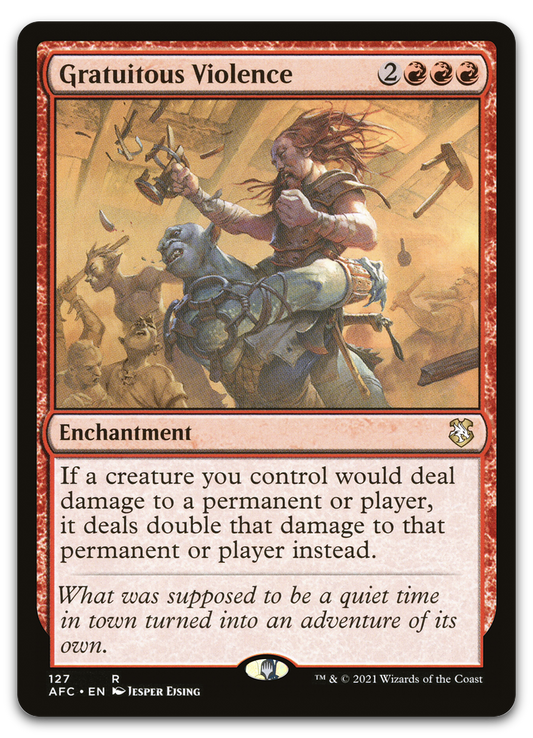 Gratuitous Violence (Commander: Adventures in the Forgotten Realms)