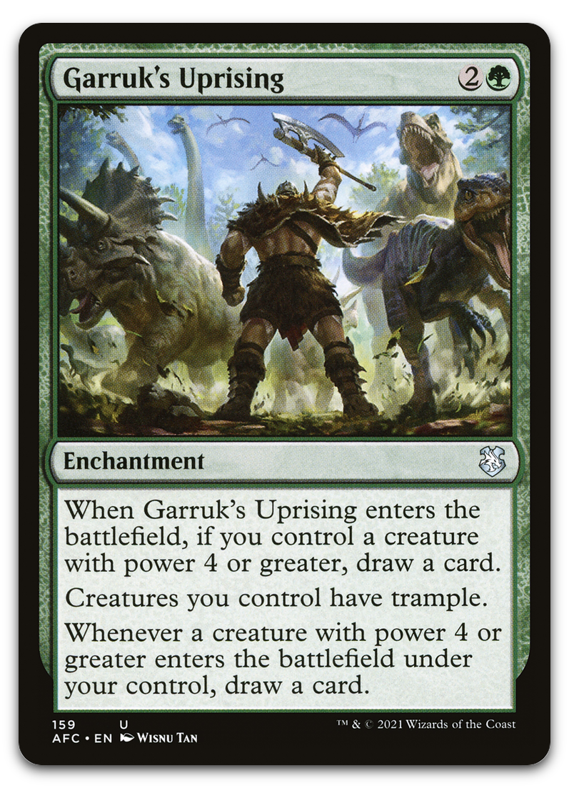 Garruk's Uprising (Commander: Adventures in the Forgotten Realms)