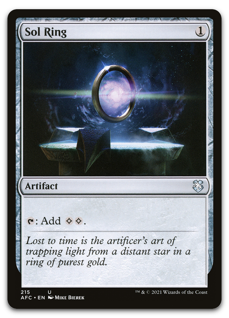 Sol Ring (Commander: Adventures in the Forgotten Realms)