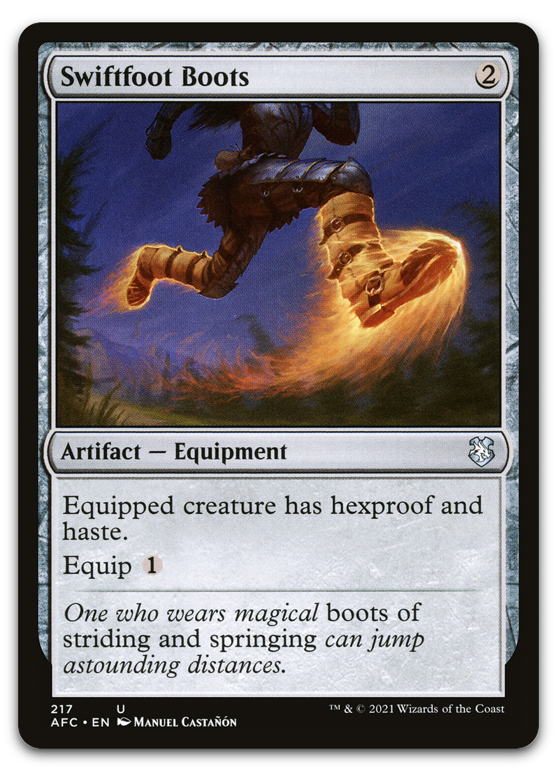 Swiftfoot Boots (Commander: Adventures in the Forgotten Realms)