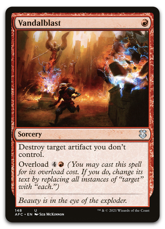 Vandalblast (Commander: Adventures in the Forgotten Realms)