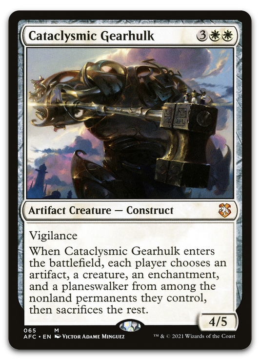 Cataclysmic Gearhulk (Commander: Adventures in the Forgotten Realms)