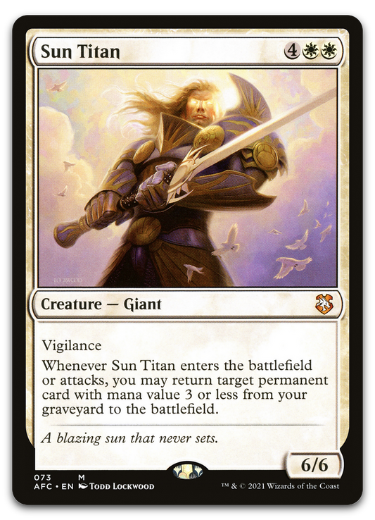 Sun Titan (Commander: Adventures in the Forgotten Realms)