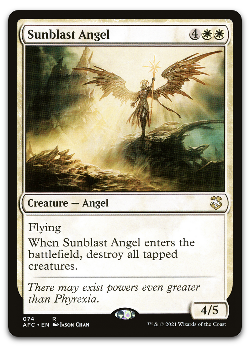 Sunblast Angel (Commander: Adventures in the Forgotten Realms)