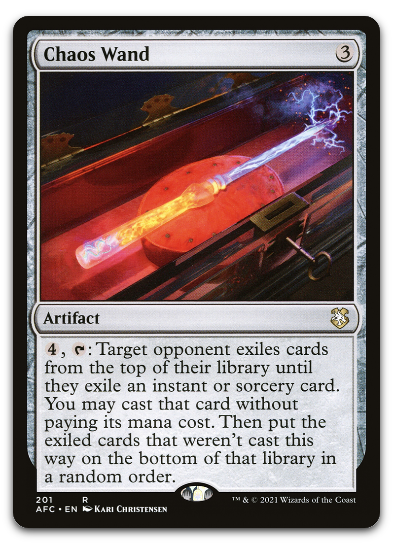 Chaos Wand (Commander: Adventures in the Forgotten Realms)