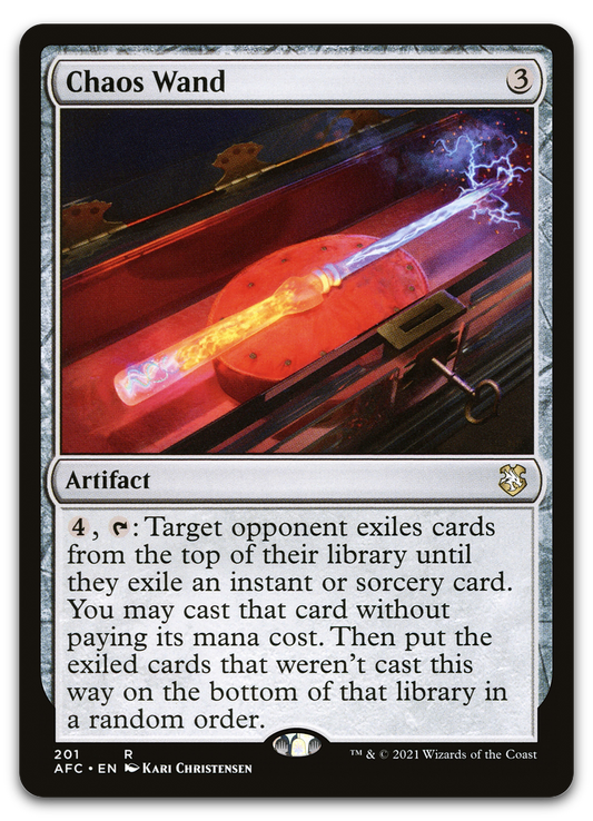 Chaos Wand (Commander: Adventures in the Forgotten Realms)